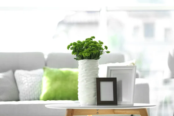 Vackra gröna krysantemum — Stockfoto