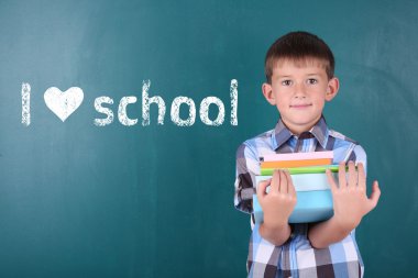 Blackboard, çocuk. Kavram öğrenme seviyorum