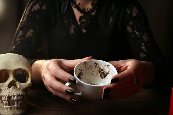 Witch - fortune teller — Stock Photo, Image