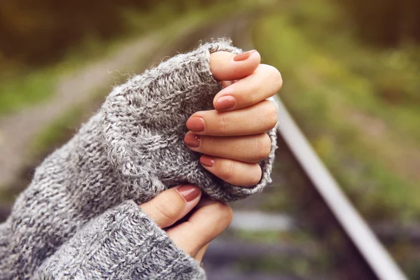 Female beautiful hands — Stock Photo, Image