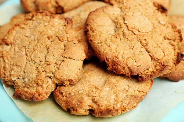 Hausgemachte Kekse aus nächster Nähe — Stockfoto