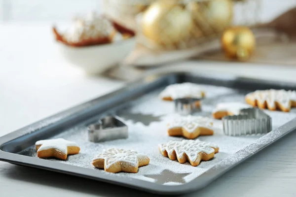 Piękne świąteczne ciasteczka — Zdjęcie stockowe