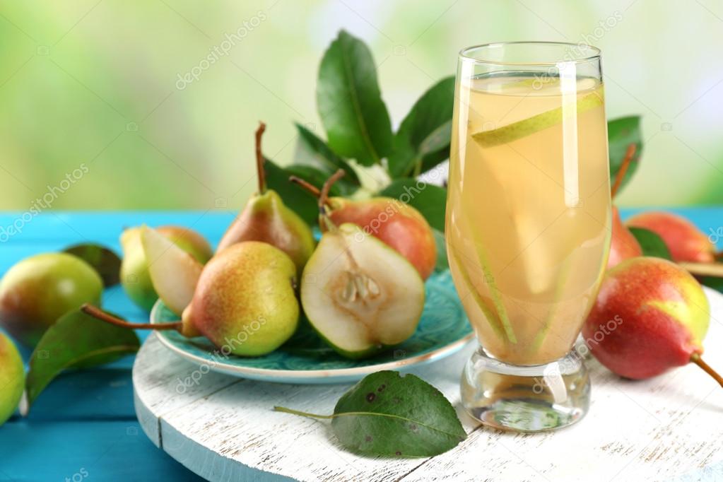Fresh pear juice  