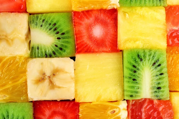 Fondo de frutas en rodajas — Foto de Stock