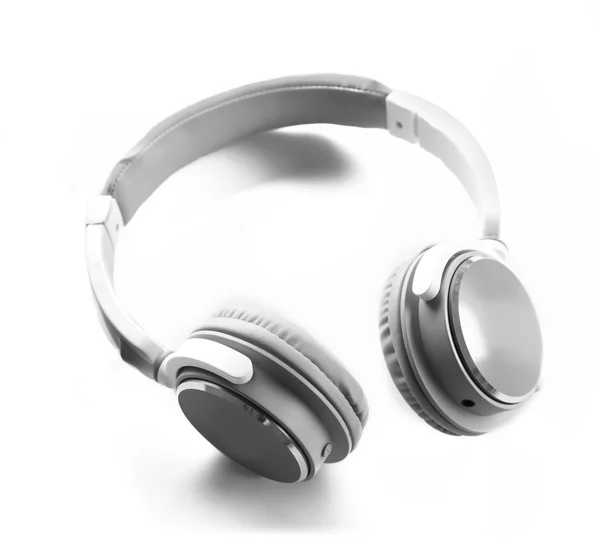 Ακουστικά που απομονώνονται σε λευκό — Φωτογραφία Αρχείου