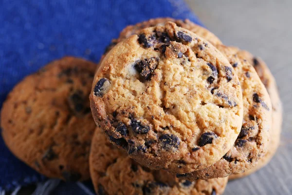 Biscotti con briciole di cioccolato — Foto Stock