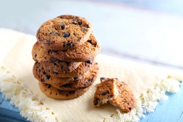 Galletas con migas de chocolate — Foto de Stock