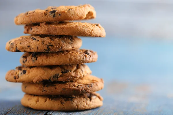 Csokoládé morzsa cookie-k — Stock Fotó