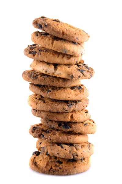 Cookies with chocolate crumbs — Stock Photo, Image