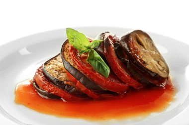 Ratatouille plaka, yakın çekim