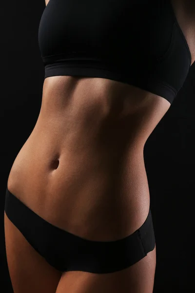 Corpo feminino magro — Fotografia de Stock