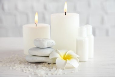 Güzel spa kompozisyonu