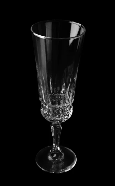 Leeg champagneglas — Stockfoto