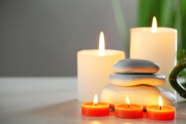 Güzel spa kompozisyonu