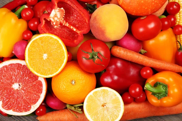 Fruits et légumes gros plan — Photo