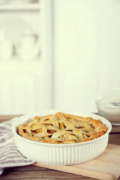 Házi almás pite — Stock Fotó