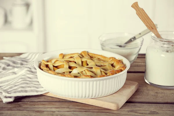 Homemade apple pie — Stock Photo, Image