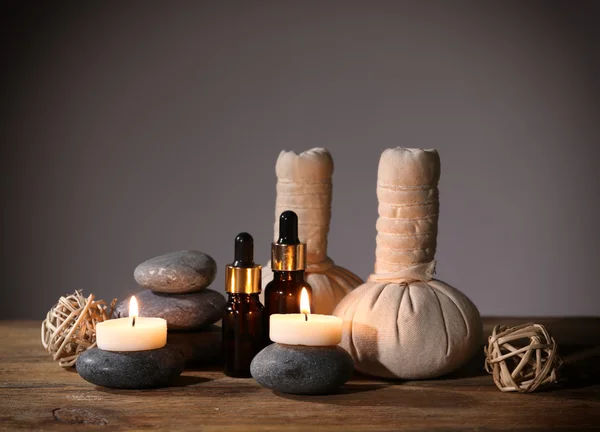 Conjunto de spa bonito — Fotografia de Stock