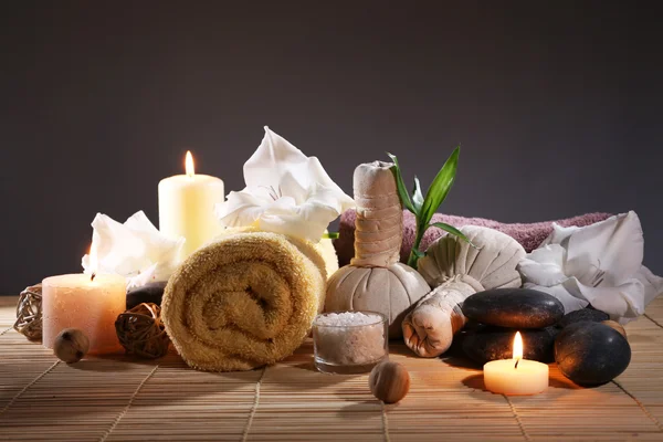 Beautiful spa set — Stock Photo, Image