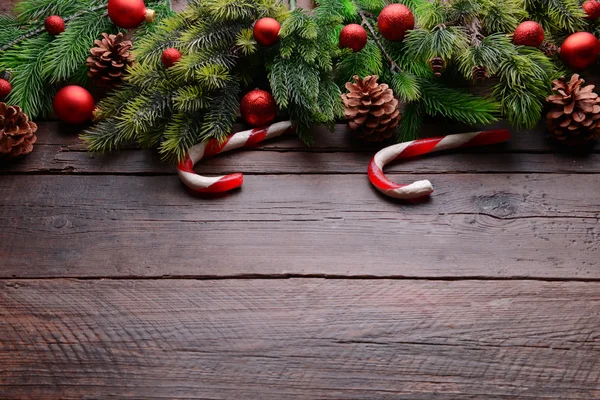 Noel dekorasyon çerçevesi — Stok fotoğraf