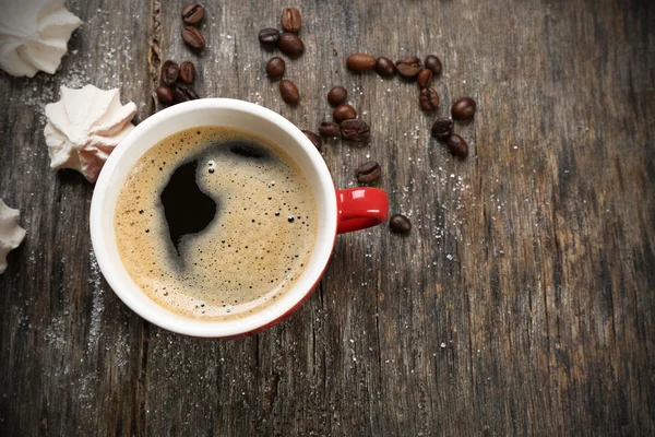 Xícara de café com doces — Fotografia de Stock