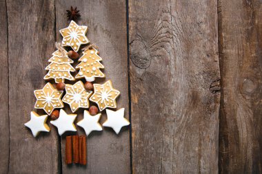 Noel ağacı ahşap tablo tanımlama bilgileri