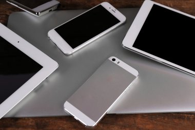 Ahşap arka plan gadget'lar