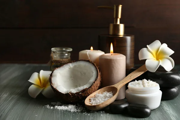 Produits de noix de coco spa — Photo