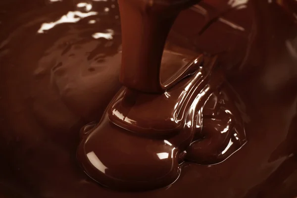 Melted delicious chocolate — Stock Photo, Image