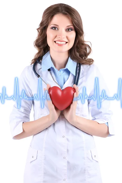 Jovem médico bonito — Fotografia de Stock