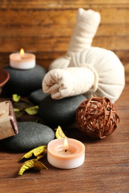 Güzel spa kompozisyonu