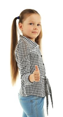 Güzel küçük kız.