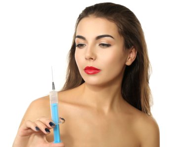 Genç güzel kadın. 