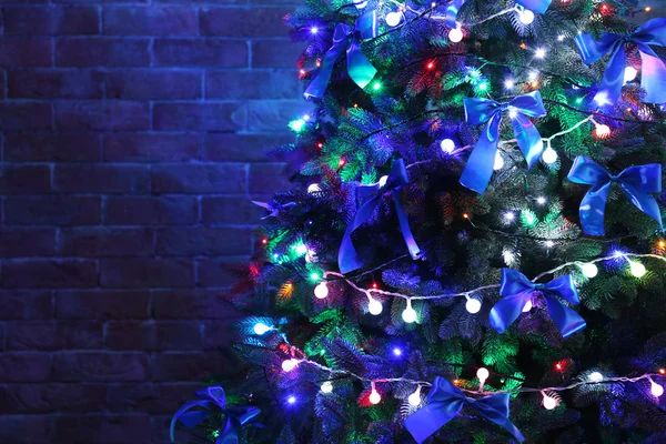 Árbol de Navidad decorado — Foto de Stock