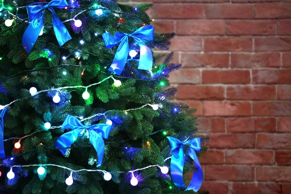 Árbol de Navidad decorado — Foto de Stock