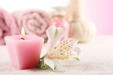 Spa uygulamaları arka plan üzerinde.