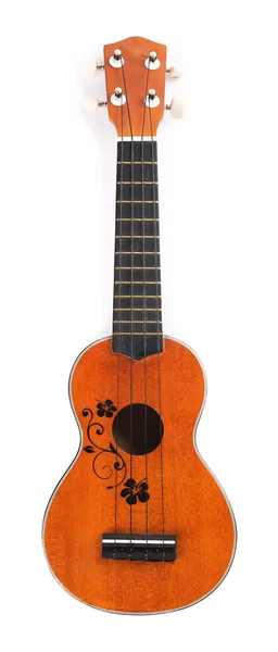 Beautiful Hawaiian acoustic guitar — Stock Photo, Image