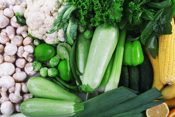 Frisches Obst und Gemüse Nahaufnahme — Stockfoto