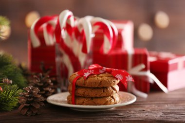 Noel şekerler cam Christmas dekorasyon ile