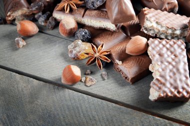 Toz çikolata tatlılar