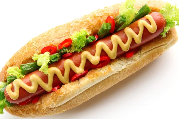 Hot dog fresco — Foto Stock