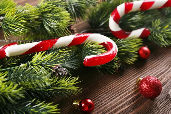 Bengalas doces de Natal — Fotografia de Stock