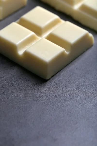 Bílé čokoládové figurky — Stock fotografie
