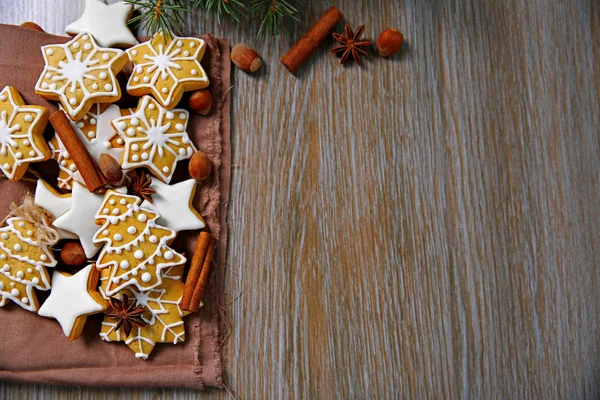 Kerstkoekjes met kruiden — Stockfoto