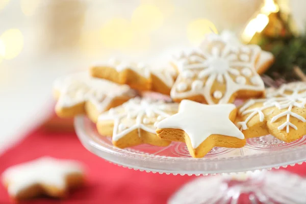 Cookies med jul inredning — Stockfoto