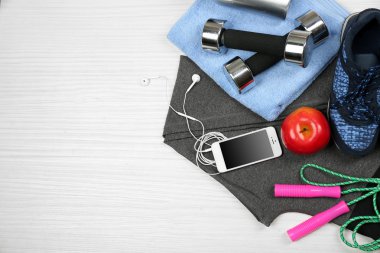 Açık renkli spor için ayarla