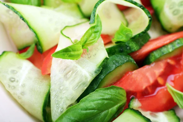 Vegetable salad background — Stock Photo, Image