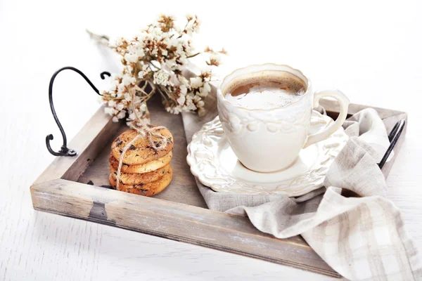 Galletas con migas de chocolate — Foto de Stock