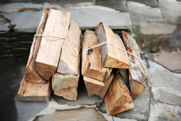 Logboeken van brandhout — Stockfoto