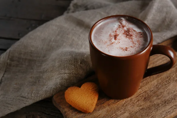 Eine Tasse leckeren Kakao — Stockfoto